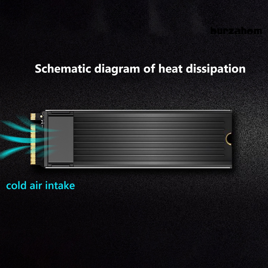 Thiết Bị Điều Khiển Nhiệt Độ ABS M.2 2280 NVMe Cho Máy Tính Để Bàn