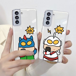 Dễ Thương Ốp Điện Thoại Mềm Hình shin chan Cho samsung s23 fe s8 s10 s9 s20 s21 s23 + s21 fe s22 ultra note 9 10 + 20 ultra 5g