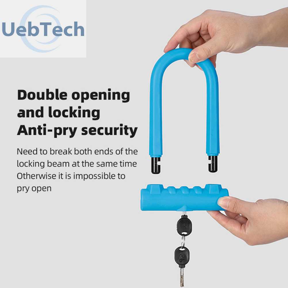 Ổ Khóa Chữ U Chống Trộm Dành Cho Xe Đạp Leo Núi / Xe Máy