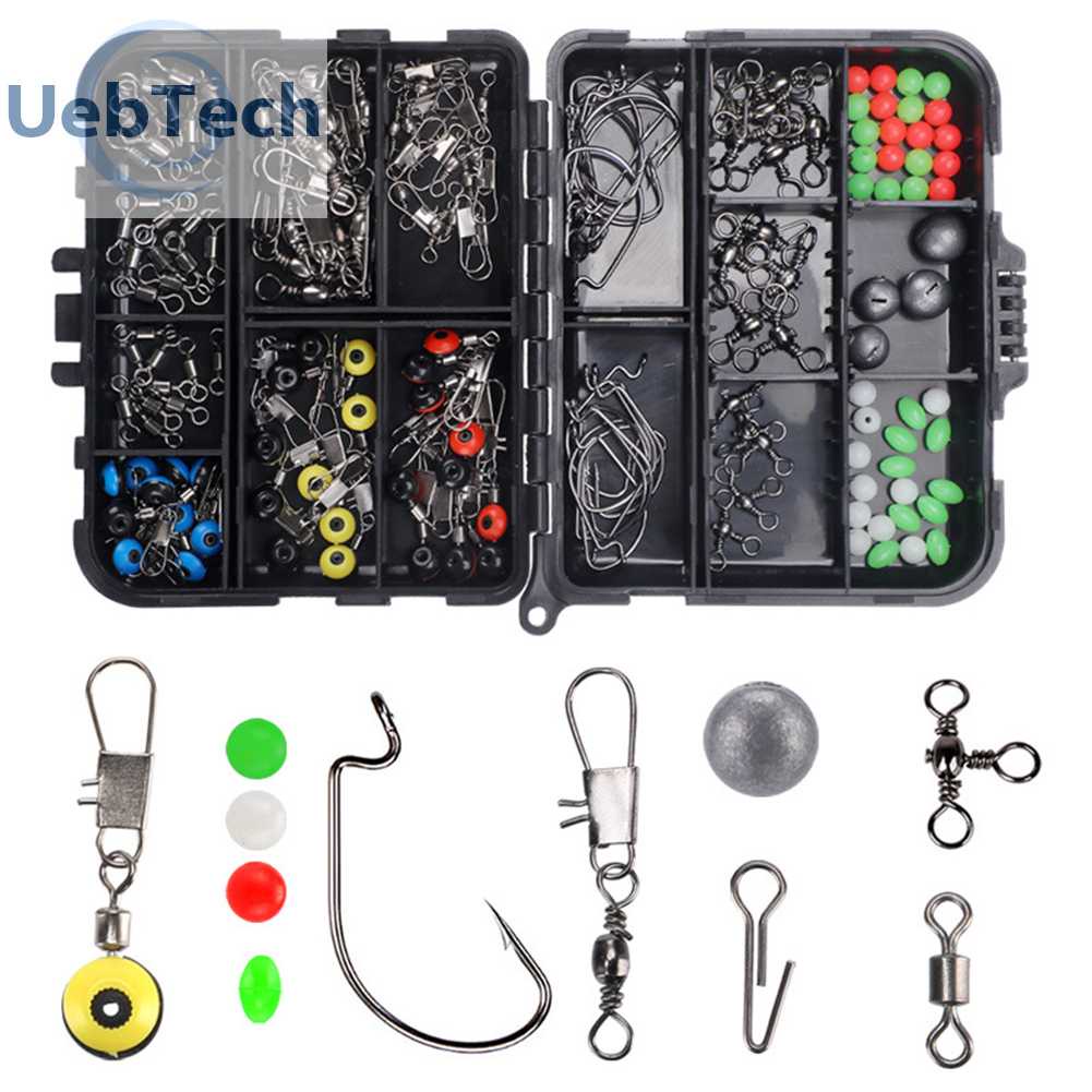 Bộ 164 Hạt Bắp Câu Cá Đa Năng