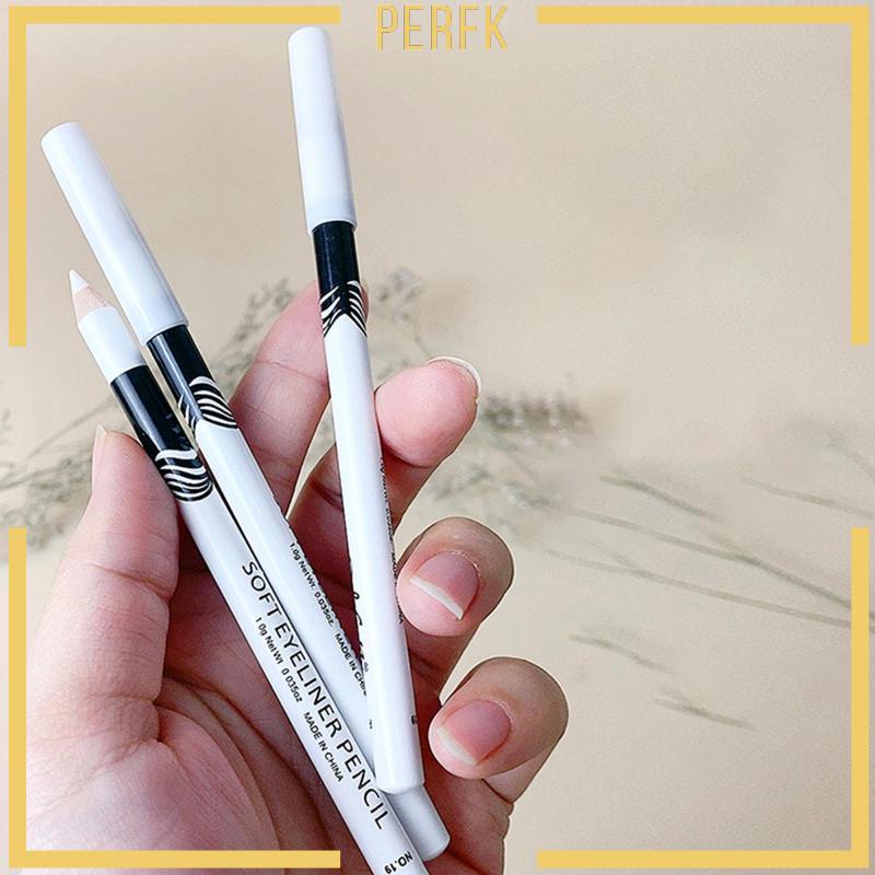 Bút Kẻ Mắt Màu Trắng Sắc Tố Cao Chống Nhòe Dễ Sử Dụng