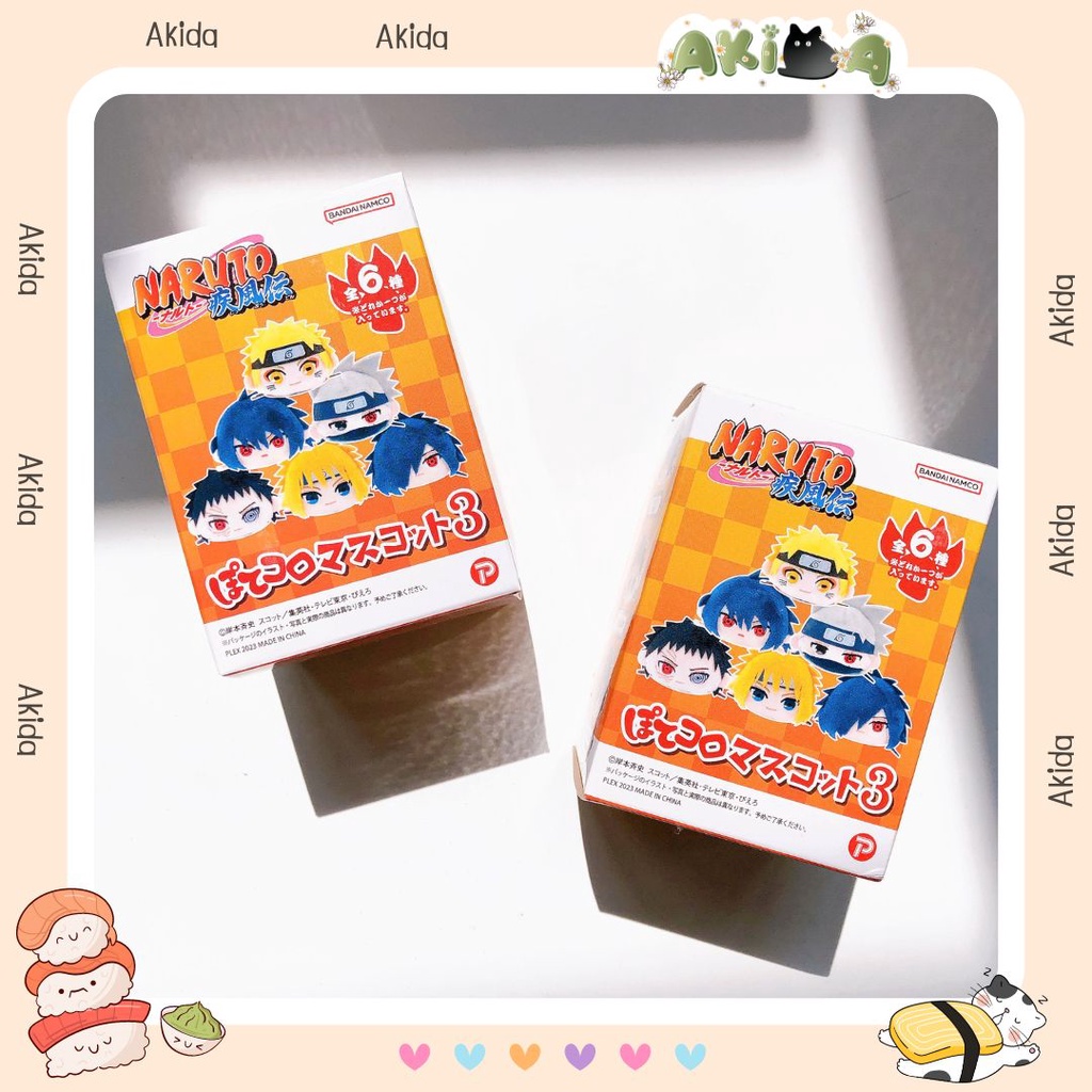 Đồ bông nhân phẩm - Pote mascot vol 3 - naruto