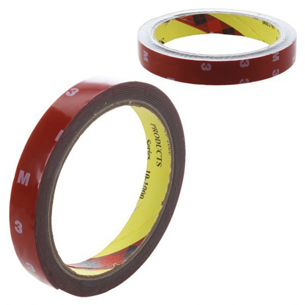 Cuộn Băng Keo Xốp 6 / 8 / 10 / 12 / 15 / 20MM Màu Đỏ Thông Dụng Cho Xe Hơi