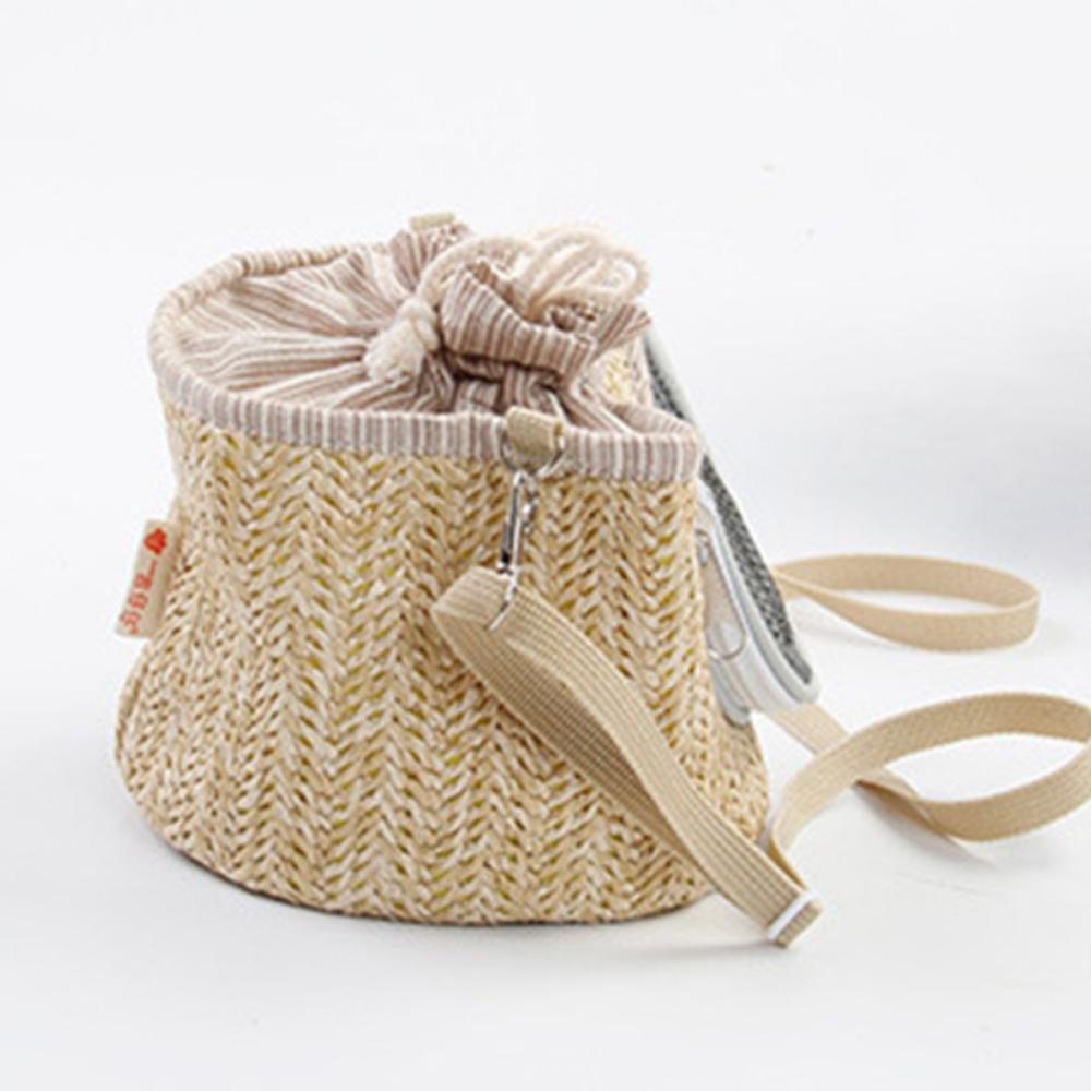 1 Túi Xách Đan Mây Đựng Chuột Hamster / Sóc Tiện Dụng