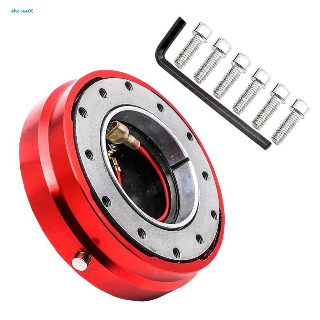 Phụ Kiện Kim Loại Gắn Vô Lăng Xe Đua Tháo Lắp Nhanh Chịu Lực Cao