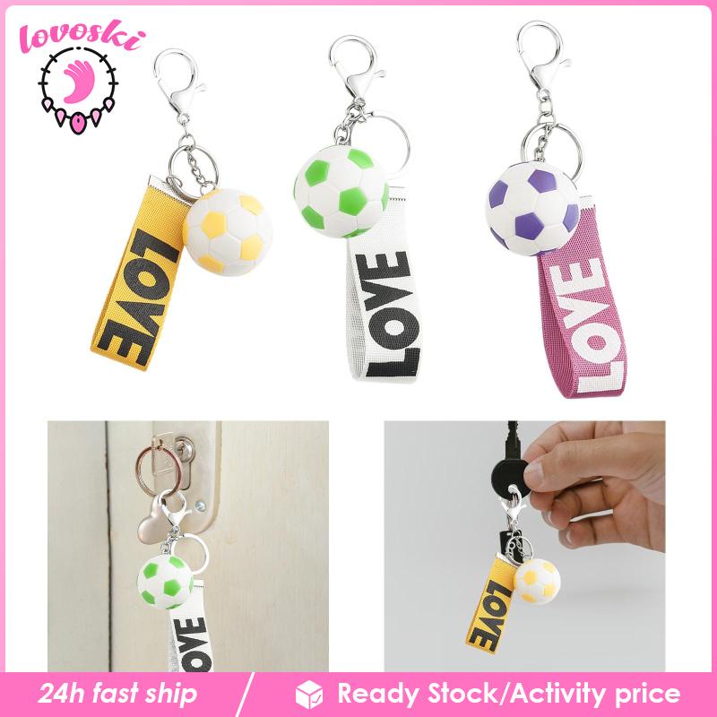 Móc Khóa Kim Loại Hình Quả Bóng Thể Thao Lovoski
