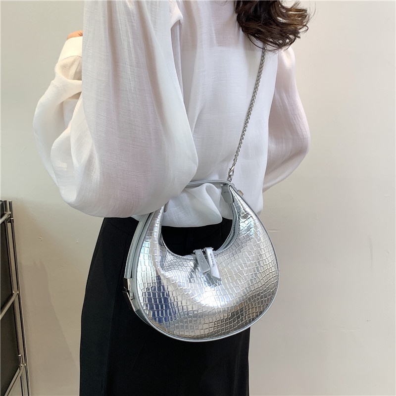 Niche Túi Xách Đeo Dưới Cánh Tay Phong Cách Mới Đơn Giản Hợp Thời Trang Dễ Phối Đồ Cho Nữ
