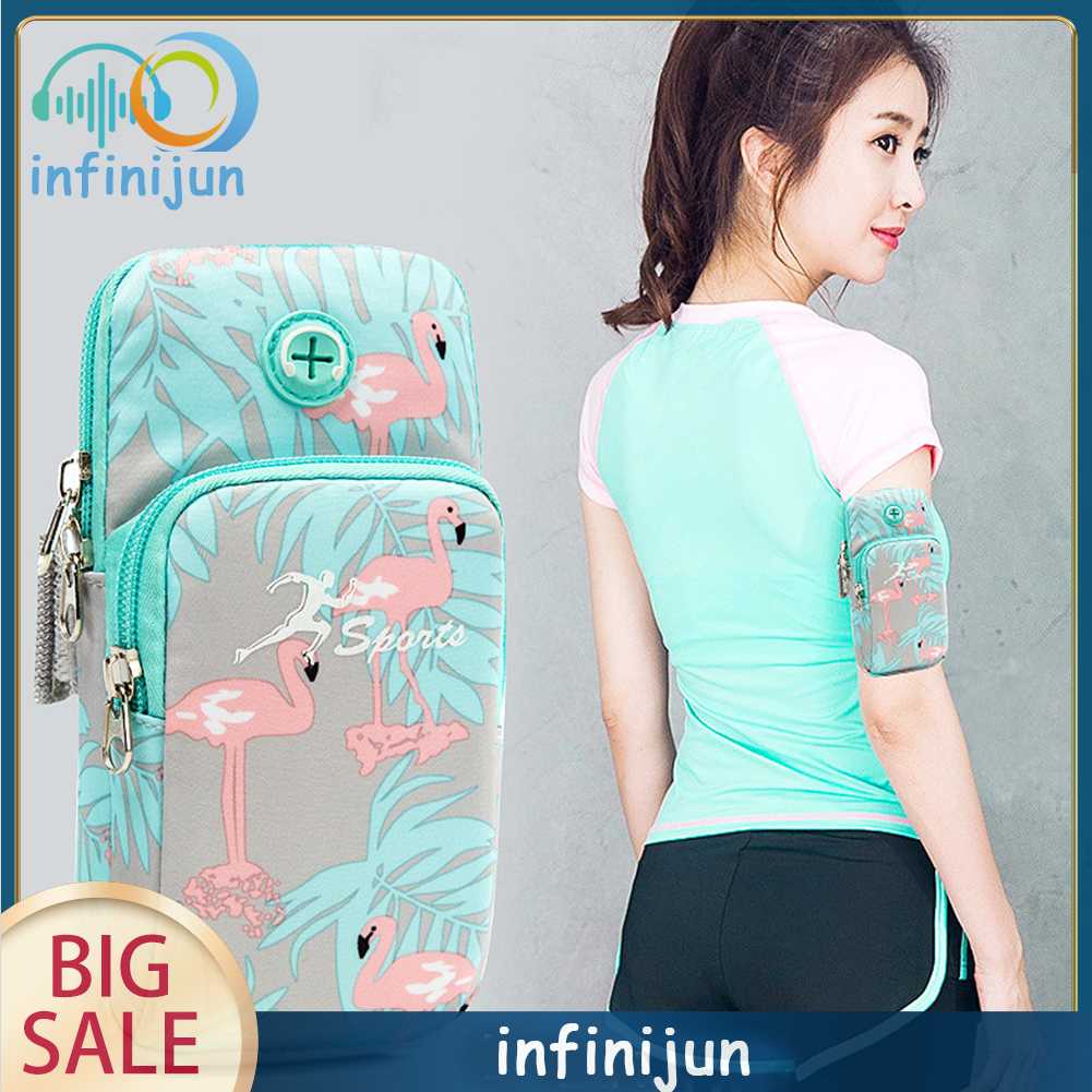 Túi Đựng Điện Thoại Đeo Cánh Tay Chống Thấm Nước Kích Thước 5.5 Inch Tiện Dụng Khi Chạy
