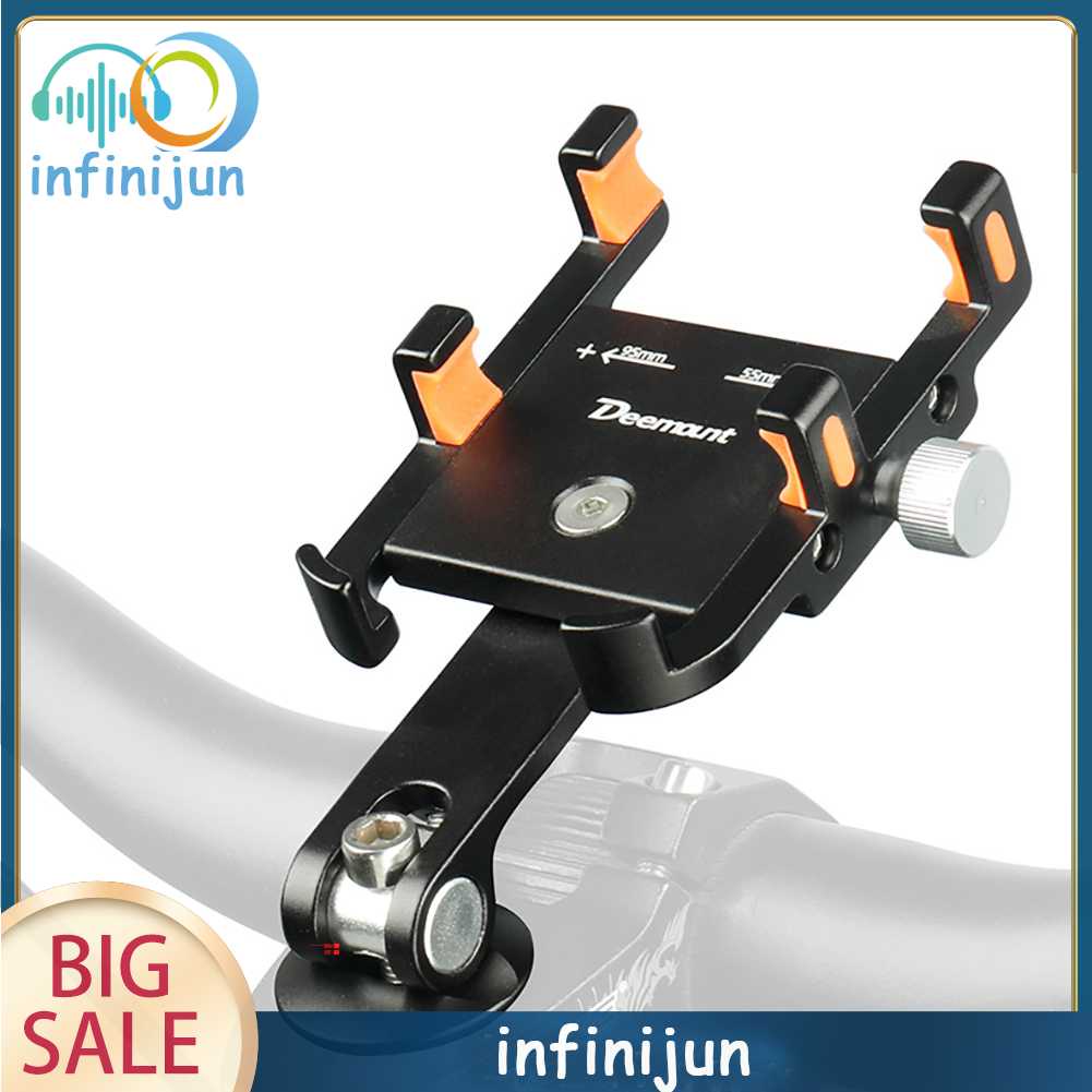 Giá Đỡ Điện Thoại Có Thể Điều Chỉnh Gắn Xe Đạp Tiện Dụng