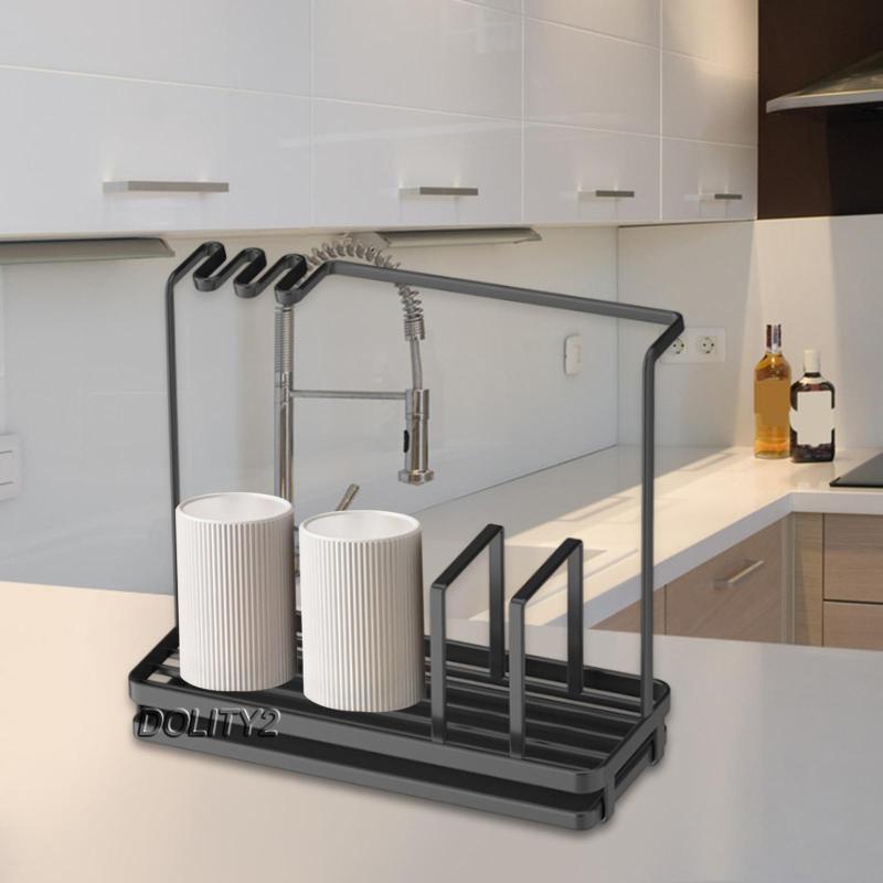 [Dolity2] Giá Treo Khăn Lau Chén Dĩa Thiết Kế Đáy Rỗng Thoát Nước Siêu Bền