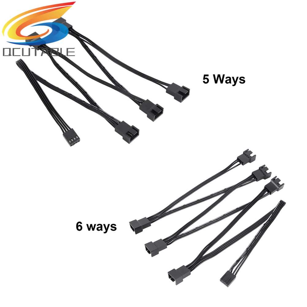 Dây Cáp Nối Dài Chuyển Đổi Female Sang Male Pwm Cho CPU Máy Tính