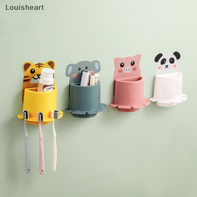 Giá Treo Bàn Chải Đánh Răng Louisheart Tiện Dụng Cho Phòng Tắm