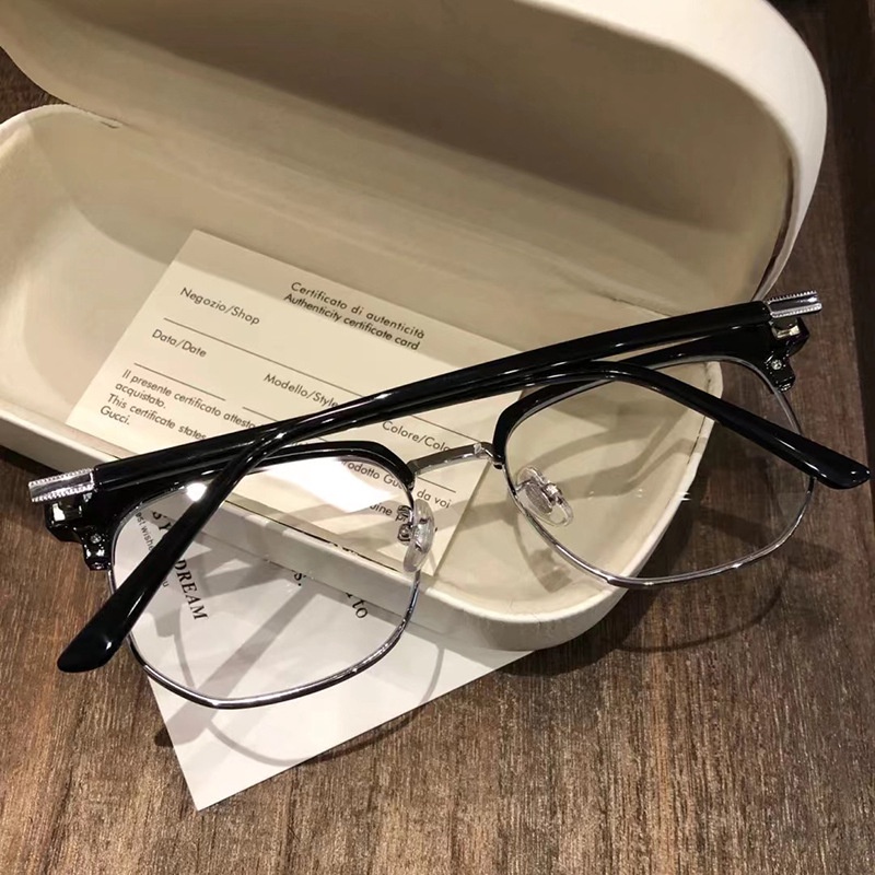 Kính Nửa Gọng Chống Ánh Sáng Xanh Thời Trang Cho Nam Và Nữ