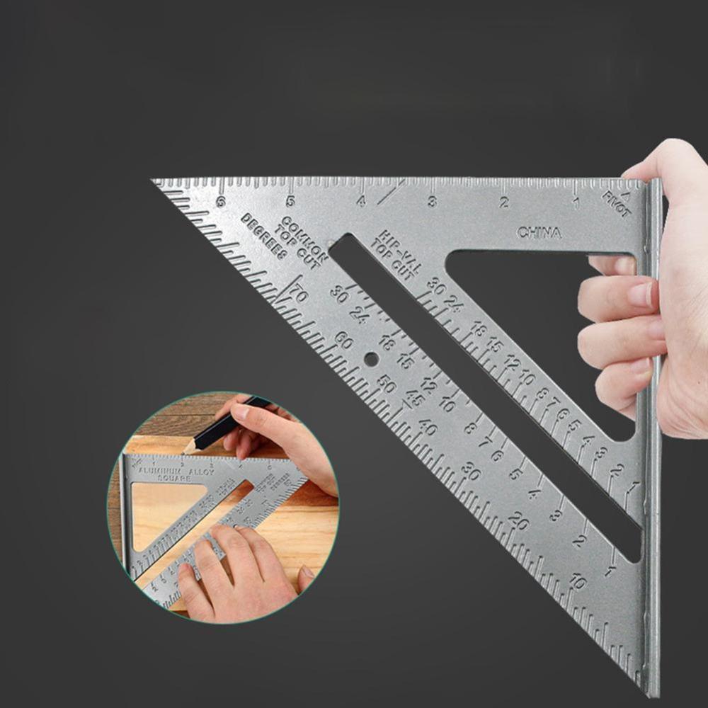 Thước Đo Góc AARON1 Hình Tam Giác Chuyên Dụng Cho Thợ Mộc