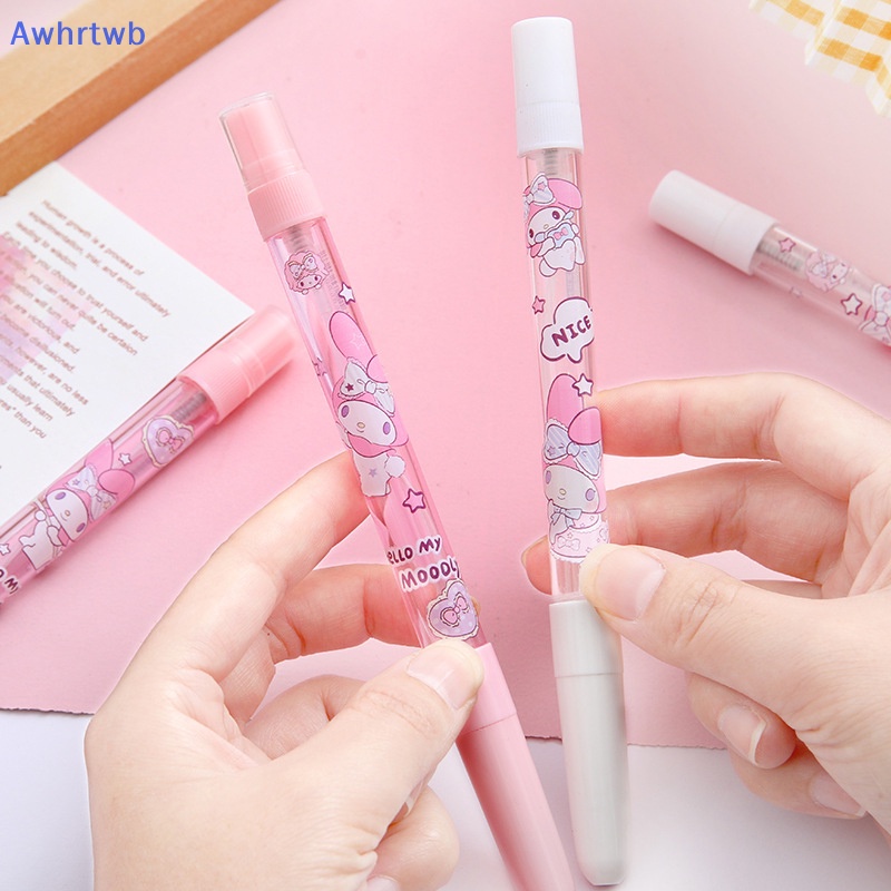 Awhrtwb Bút Mực Gel Dạng Nhấn Hình Gấu Dâu Tây Dễ Thương Nhỏ Gọn Mùa Hè Dành Cho Học Sinh Mới