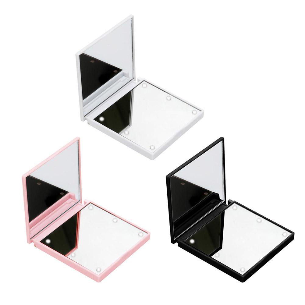 Gương Trang Điểm Hai Mặt Gập Lại Được Gắn Đèn LED Q5N2