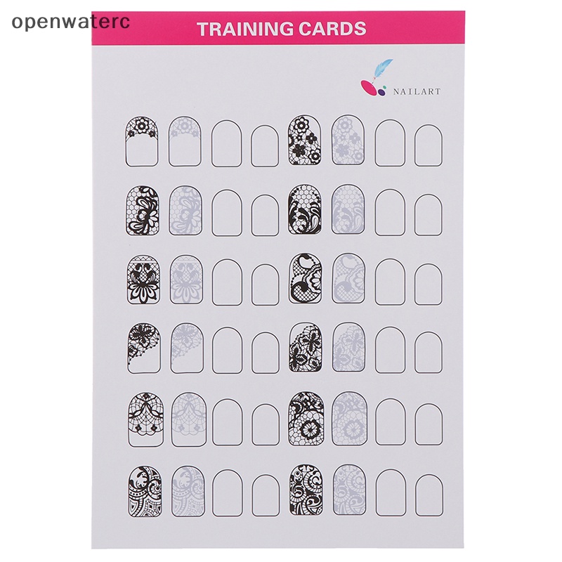 Sách Tập Vẽ Móng Tay 12 Ngăn Tiện Dụng