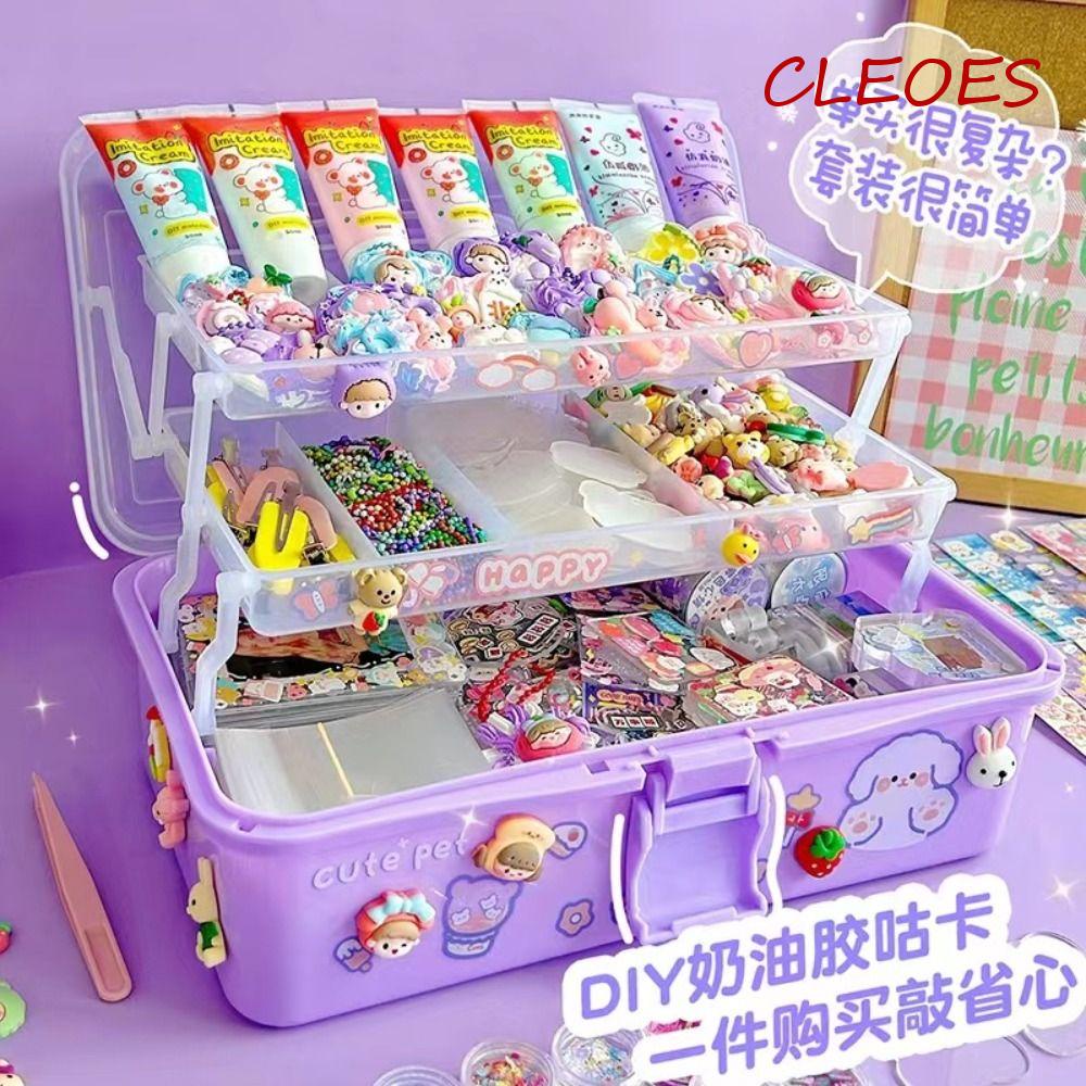 Bộ Dụng Cụ Làm Thẻ Kế Hoạch / Làm Móc Khóa / Thẻ Guka Diy Cho Bé