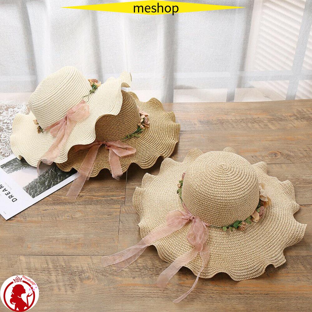 Mũ Cói Rộng Vành Thời Trang Mùa Hè 2023 Dành Cho Nữ