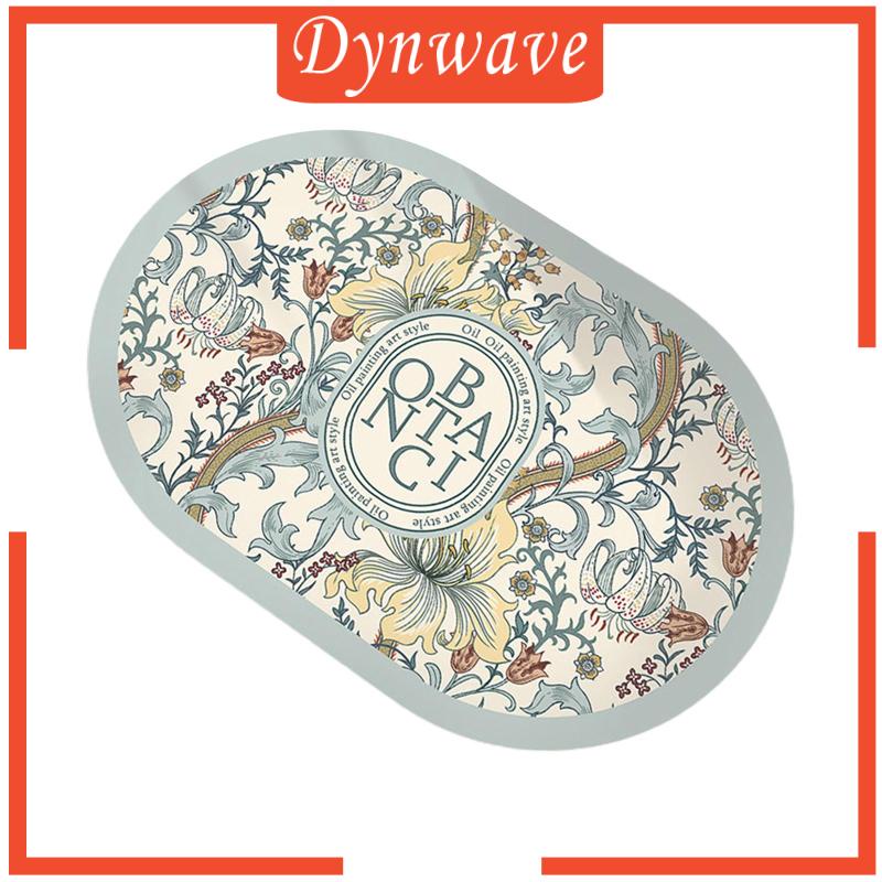 Thảm Lót Sàn Nhà Tắm Chống Trượt Hình Oval Thấm Hút Nước