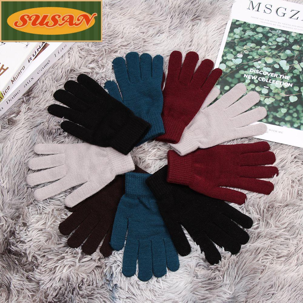 Găng Tay Giữ Ấm Hở Ngón Thời Trang