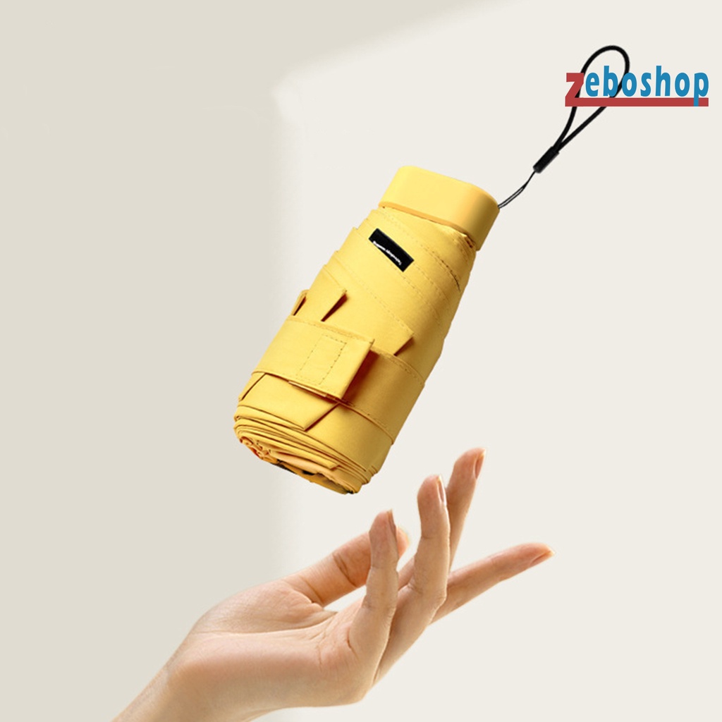 Dù Gấp 6 Khúc Chống Tia UV Chống Gió Tiện Dụng Cho Các Hoạt Động Ngoài Trời