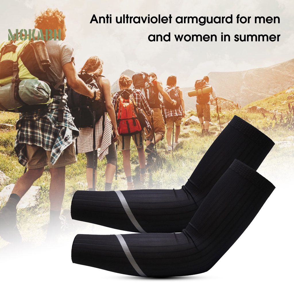 1 Cặp Ống Tay Áo Độ Co Giãn Cao Giúp Giảm Mệt Mỏi Khi Chạy Xe