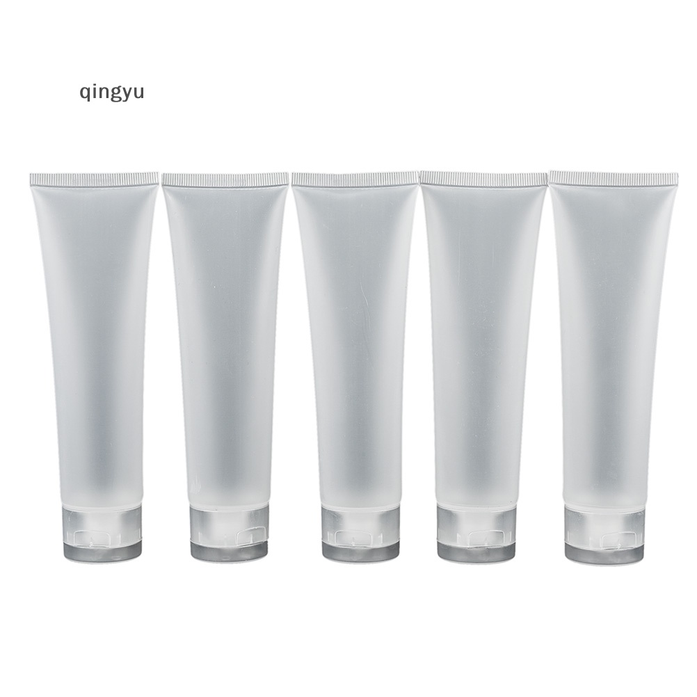 Bộ 5 Tuýp Rỗng Trong Suốt Đựng Mỹ Phẩm 20 / 30 / 50 / 100ml Tuýp Rỗng Đựng Mỹ Phẩm / Kem Dưỡng Tiện Dụng Khi Đi Du Lịch Lọ Rỗng Đựng Mỹ Phẩm Dung Tích 20 / 30 / 50 / 100ml Tiện Dụng Khi Đi Du Lịch