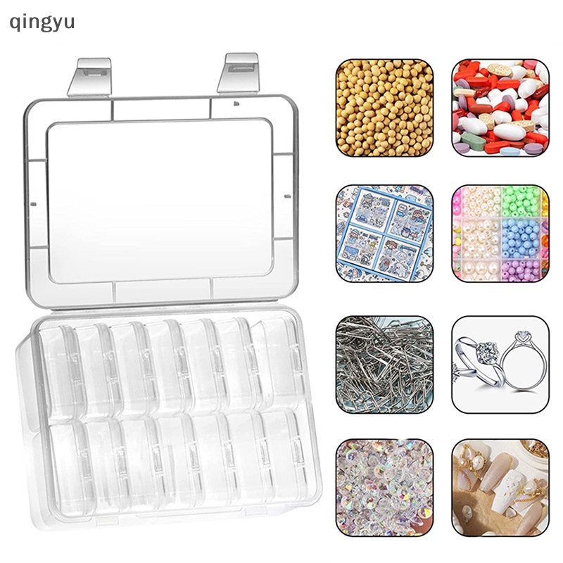 Hộp Nhựa Nhỏ Trong Suốt Dùng Đựng Trang Sức Tiện Lợi