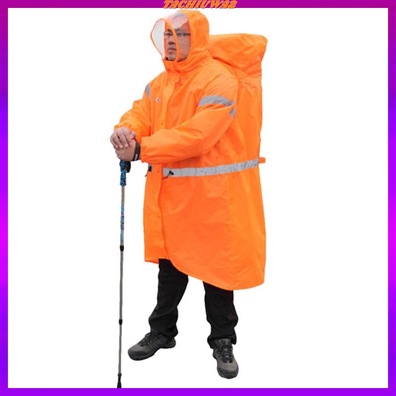 [Tachiuwa2] Áo Mưa Poncho Có Mũ Trùm Dùng Đi Cắm Trại Đi Bộ Đường Dài Đi Bộ Đường Dài Ngoà