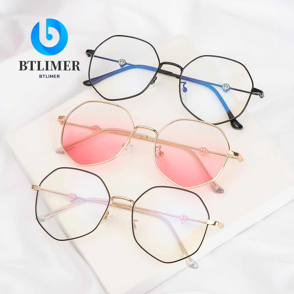 Btlimer Mắt Kính Unisex Tráng Gương Chống Tia UV Siêu Nhẹ