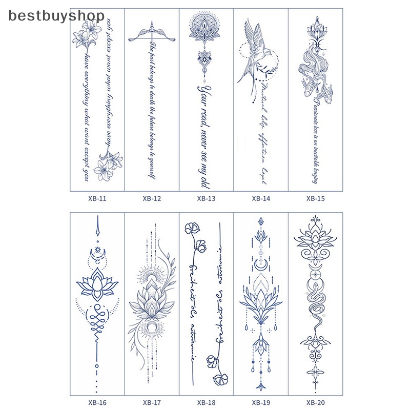 Bestbuy Miếng Dán Hình Xăm Tạm Thời Lasg Bán Vĩnh Viễn Tự Nhiên Cho Nam Và Nữ YHN