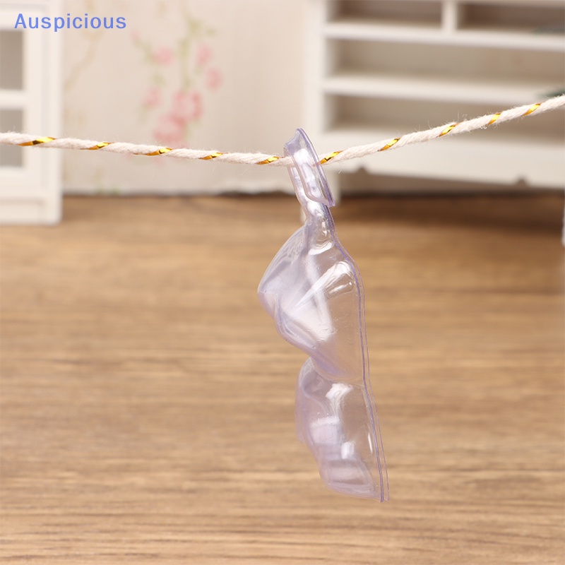 Set 200 Móc Nhựa Treo Quần Áo Búp Bê 11cm Dễ Thương