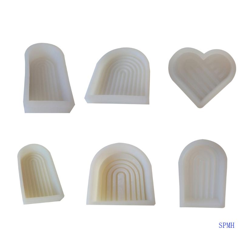 Khuôn Silicone Làm Nến Thủ Công DIY Trang Trí Nhà Ở