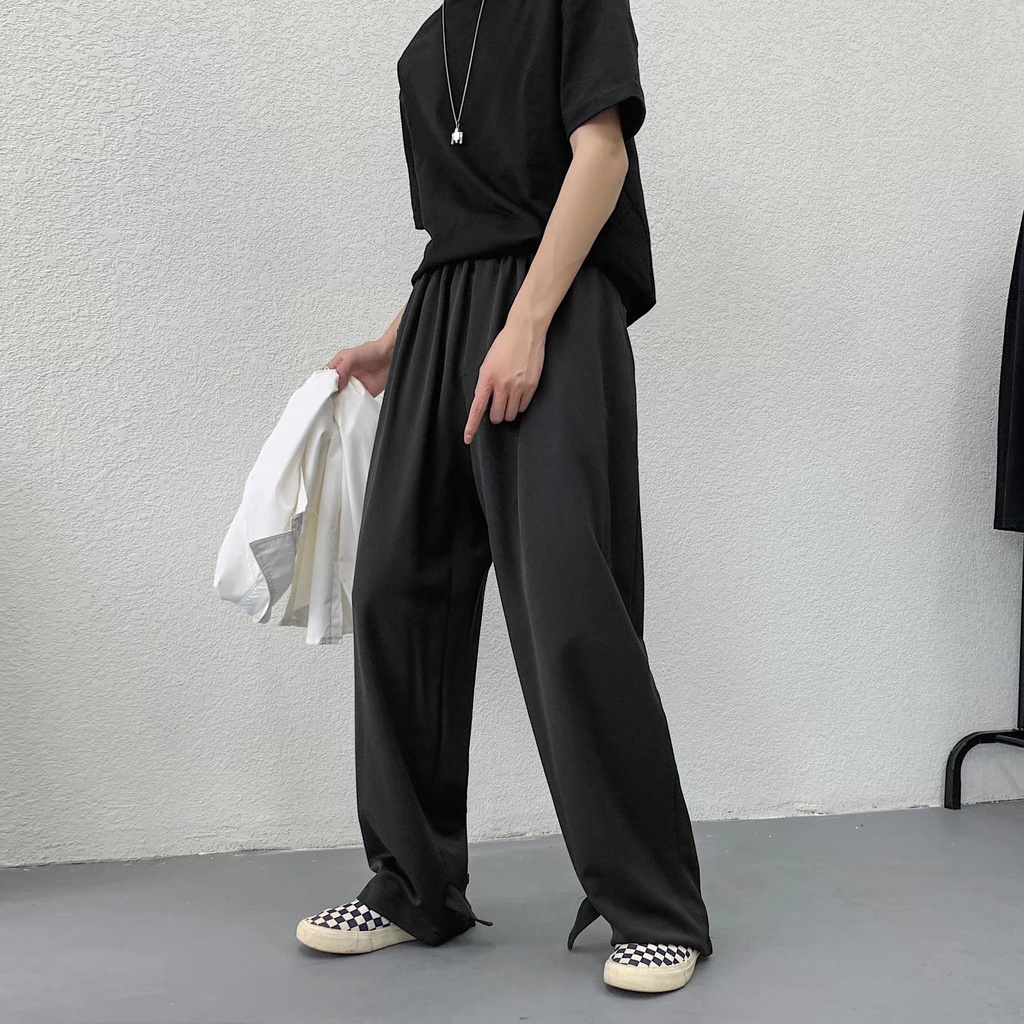 Quần Dài Dáng Suông Phong Cách Thời Trang Hàn Quốc Cho Nam Giới