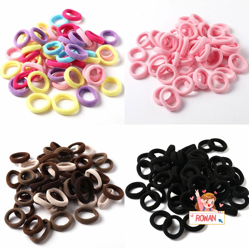 Set 50 Dây Buộc Tóc Nylon Co Giãn Dành Cho Nữ
