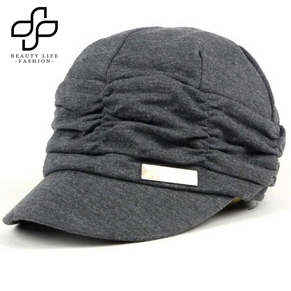 Nón Lưỡi Trai Dệt Kim Thời Trang Cho Nữ