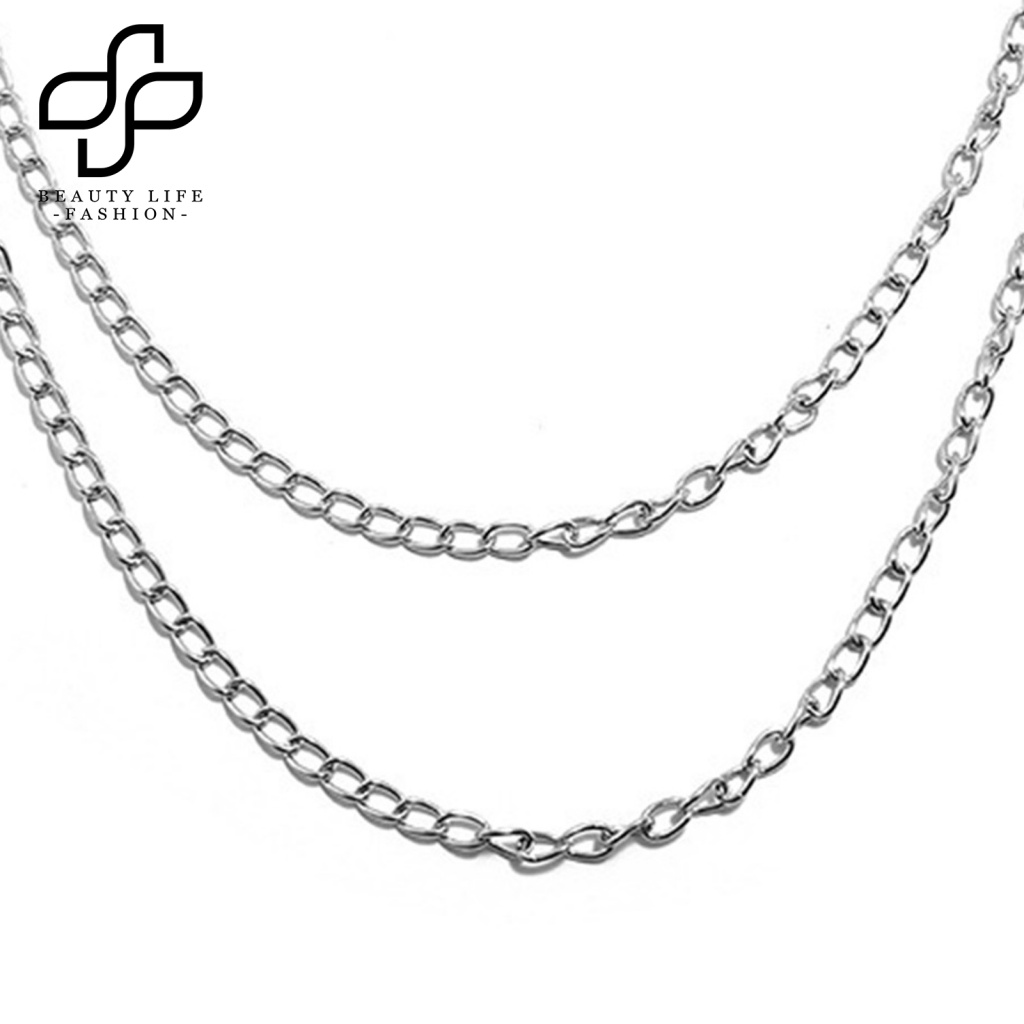 Dây Thắt Lưng Nhiều Lớp Trọng Lượng Nhẹ Phong Cách Hip Hop Cho Nam Và Nữ