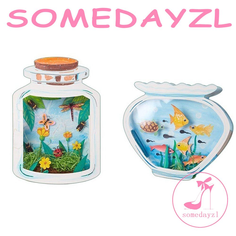 Đồ Chơi Vẽ Hình Cá / Côn Trùng Handmade DIY Dành Cho Trẻ Mẫu Giáo