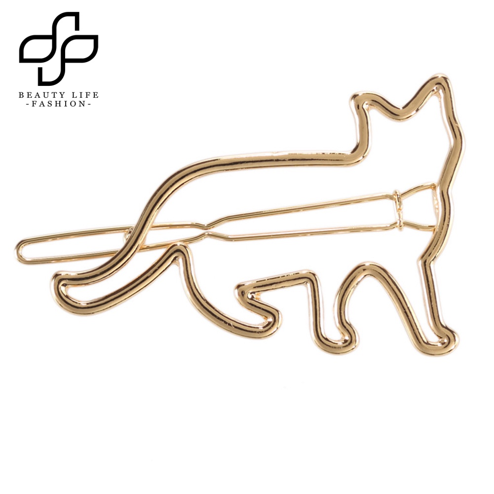 Kẹp Tóc Hình Cún Cưng Thiết Kế Đơn Giản Dễ Thương Thời Trang Cho Nữ