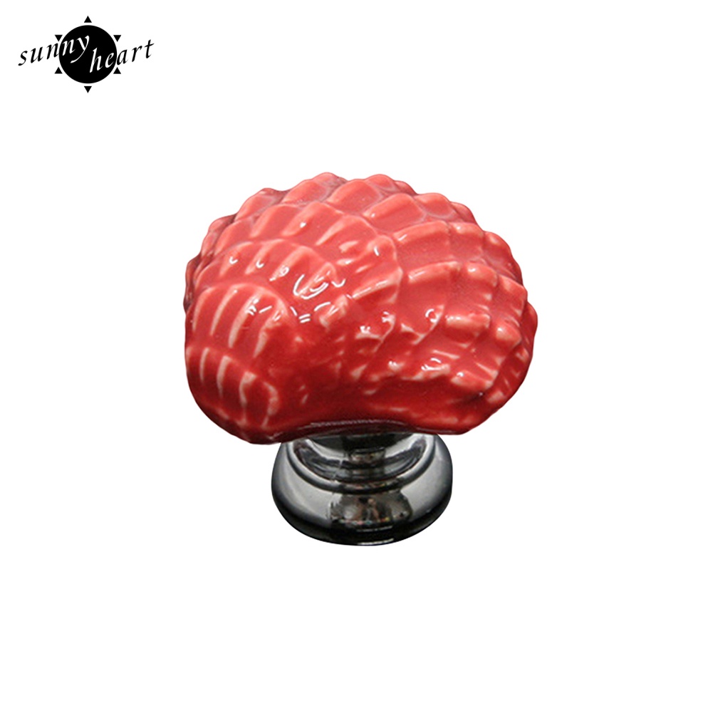 Tay Nắm Ngăn Kéo Tủ Bằng Gốm Hình Vỏ Sò Dễ Thương