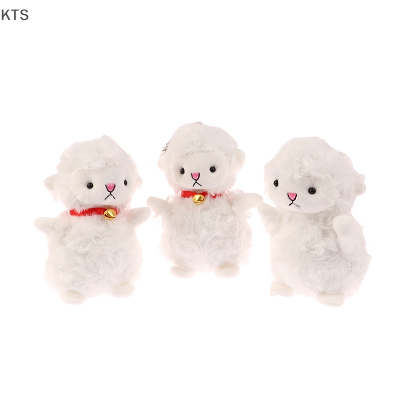 Móc Khóa Cừu Nhồi Bông Dễ Thương 15cm