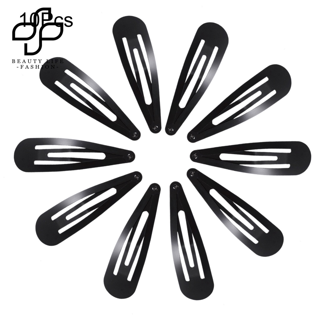 Bộ 10 Kẹp Tóc Hình Giọt Nước Cố Định Tóc Xinh Xắn