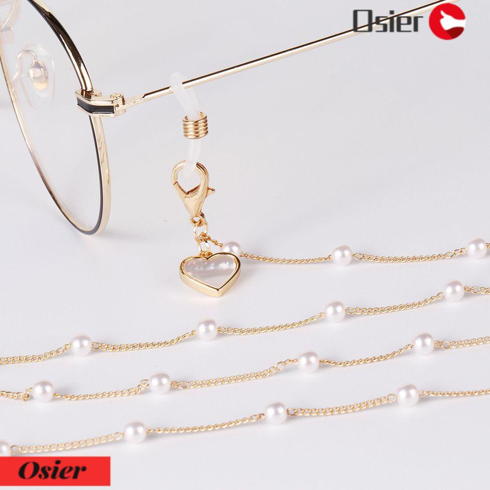 Dây Xích Đeo Mắt Kính Bằng Kim Loại 1 Cái Cho Nam &amp; Nữ Dây Xích Đeo Kính Mát Thời Trang