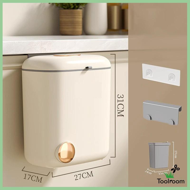 Thùng Rác Có Móc Treo Tiện Dụng Cho Nhà Bếp / Phòng Tắm