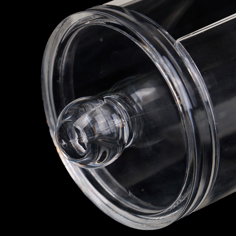 Bigapple 1 Hộp Acrylic Trong Suốt Đựng Bông Tăm Trang Điểm RDG