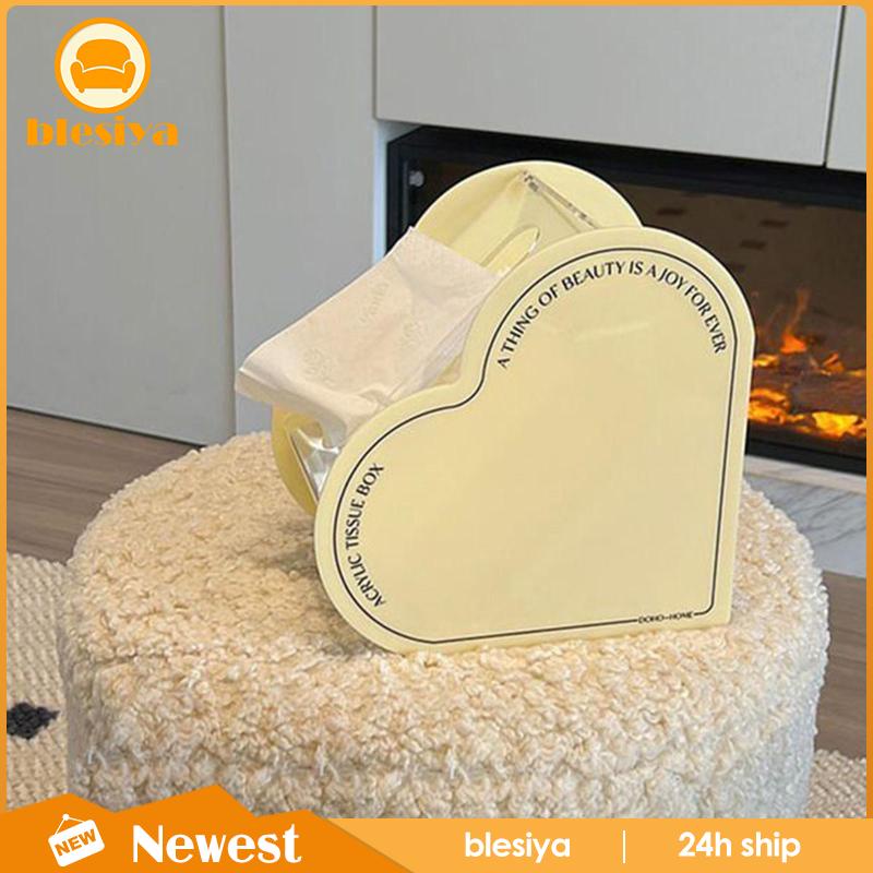 Vỏ Hộp Khăn Giấy Hình Trái Tim Dành Cho Nhà Bếp