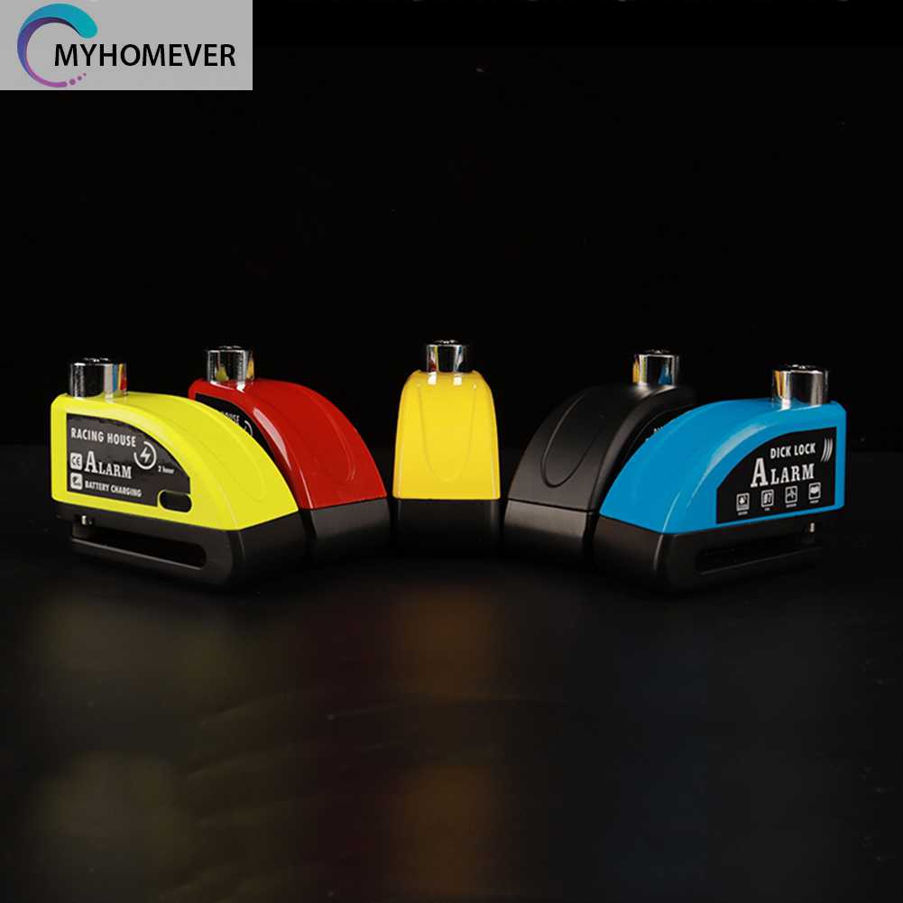 Ổ Khóa Phanh Đĩa Xe Máy Chống Nước 500mAh Có Thể Sạc Lại