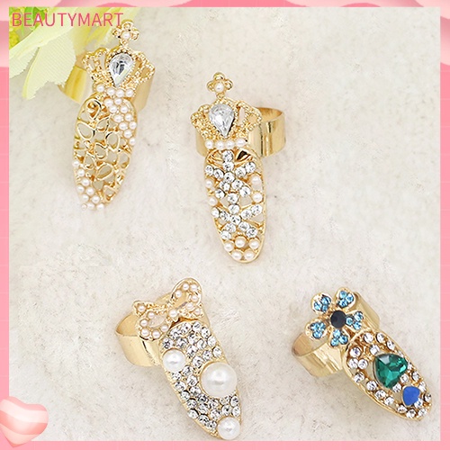 Nhẫn Đính Đá Hình Vương Miện / Nơ / Hoa Thời Trang Cho Nữ