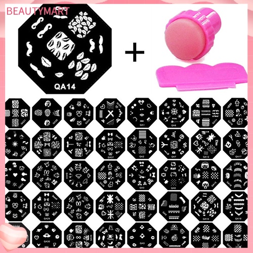 Bộ Dụng Cụ In Hình Trang Trí Móng Tay Nghệ Thuật